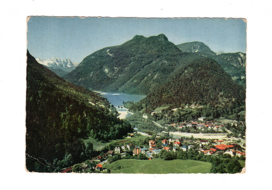 Ansichtskarte Bad Reichenhall mit Saalachsee +++