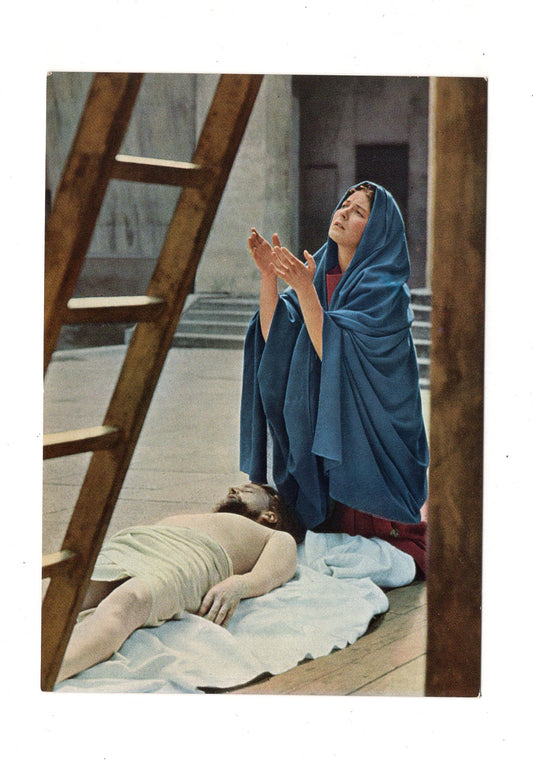 Ansichtskarte Passionsspiele Oberammergau 1960 / Pieta