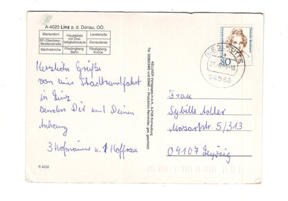 Ansichtskarte Linz an der Donau / Oberösterreich / Österreich