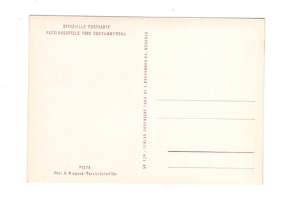 Ansichtskarte Passionsspiele Oberammergau 1960 / Pieta
