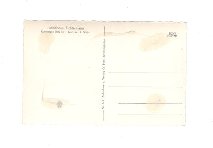 Ansichtskarte Landhaus Fichtenheim / Königssee