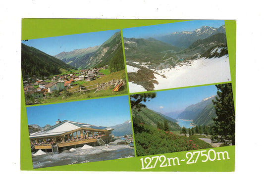 Ansichtskarte Von Feichten zum Kaunertaler Gletscher / Tirol / Österreich