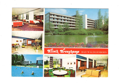 Ansichtskarte Bad Waldliesborn / Westfalen / Klinik Kreuzkamp