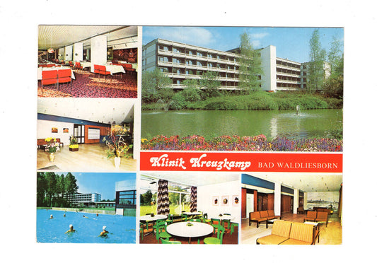 Ansichtskarte Bad Waldliesborn / Westfalen / Klinik Kreuzkamp