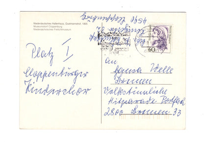 Ansichtskarte Museumsdorf Cloppenburg / Niedersächsisches Freilichtmuseum