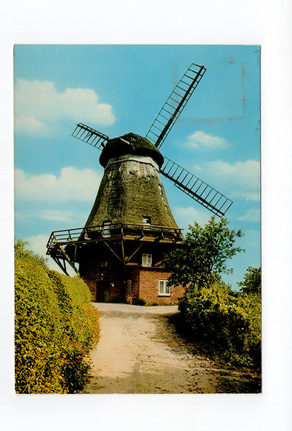 Ansichtskarte Rosenstadt Eutin / Mühle