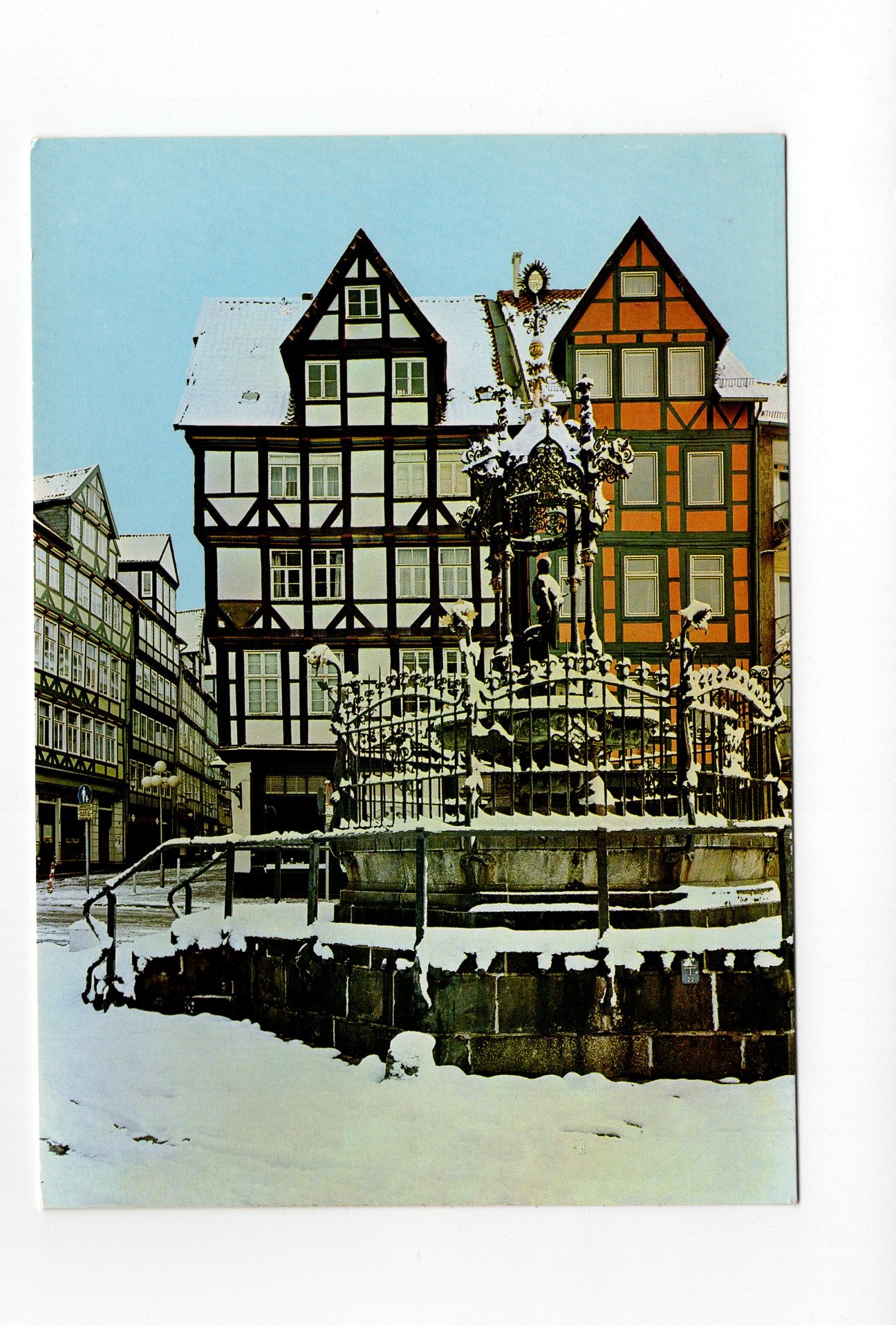 Ansichtskarte Hannover - Holzmarkt