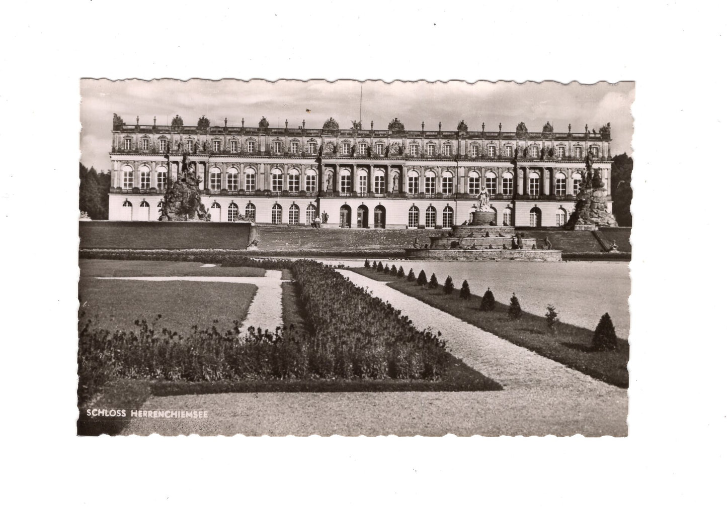 Ansichtskarte Schloss Herrenchiemsee