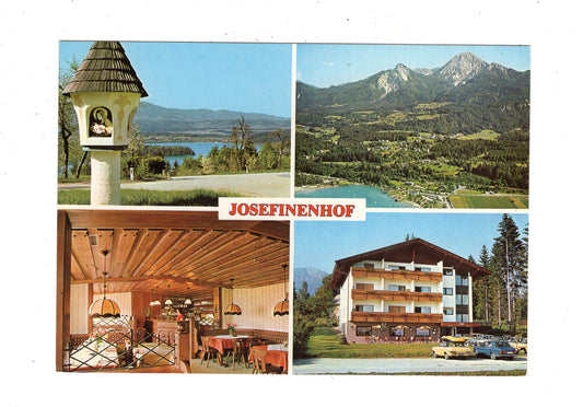 Ansichtskarte Restaurant Josefinenhof / Latschach / Kärnten / Österreich / N1-68