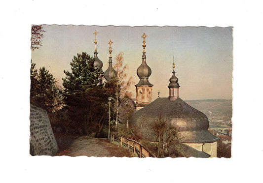 Ansichtskarte Würzburg / Herbststimmung am Käppele