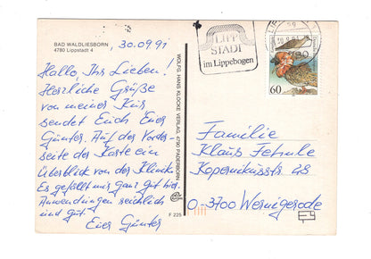 Ansichtskarte Bad Waldliesborn / Westfalen / Klinik Kreuzkamp