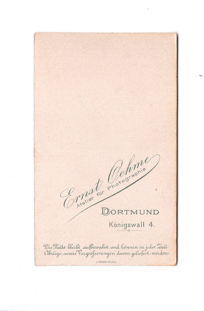 Fotografie Schönes Kinderbild / Baby - Dortmund 1890er