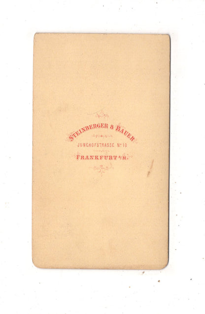 Fotografie Feine Dame - Frankfurt Main 1870er