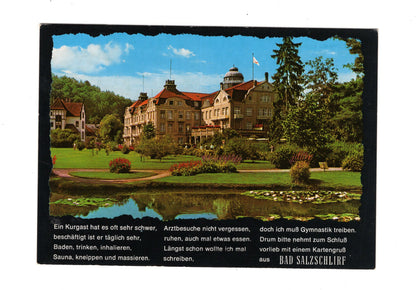 Ansichtskarte Bad Salzschlirf / Hotel Badehof