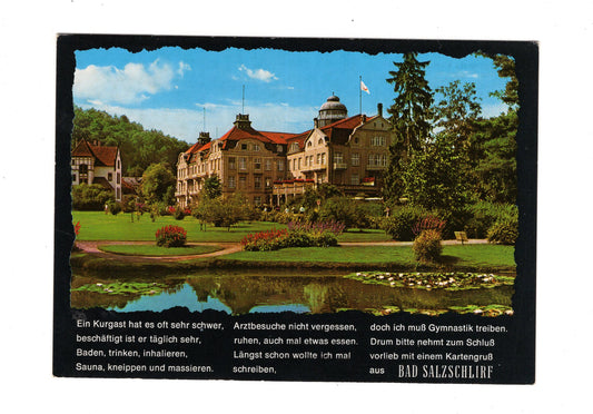 Ansichtskarte Bad Salzschlirf / Hotel Badehof