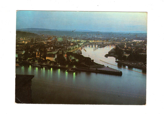 Ansichtskarte Koblenz am Rhein / Blick aud das Deutsche Eck / G1-61