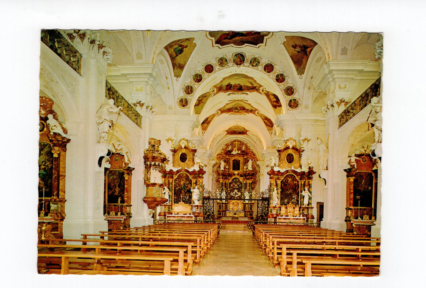 Ansichtskarte St. Peter im Schwarzwald / Pfarrkirche