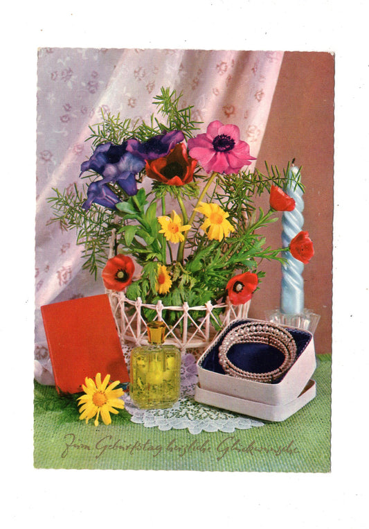 Ansichtskarte Glückwünsche / Glückwunsch zum Geburtstag / L1-60