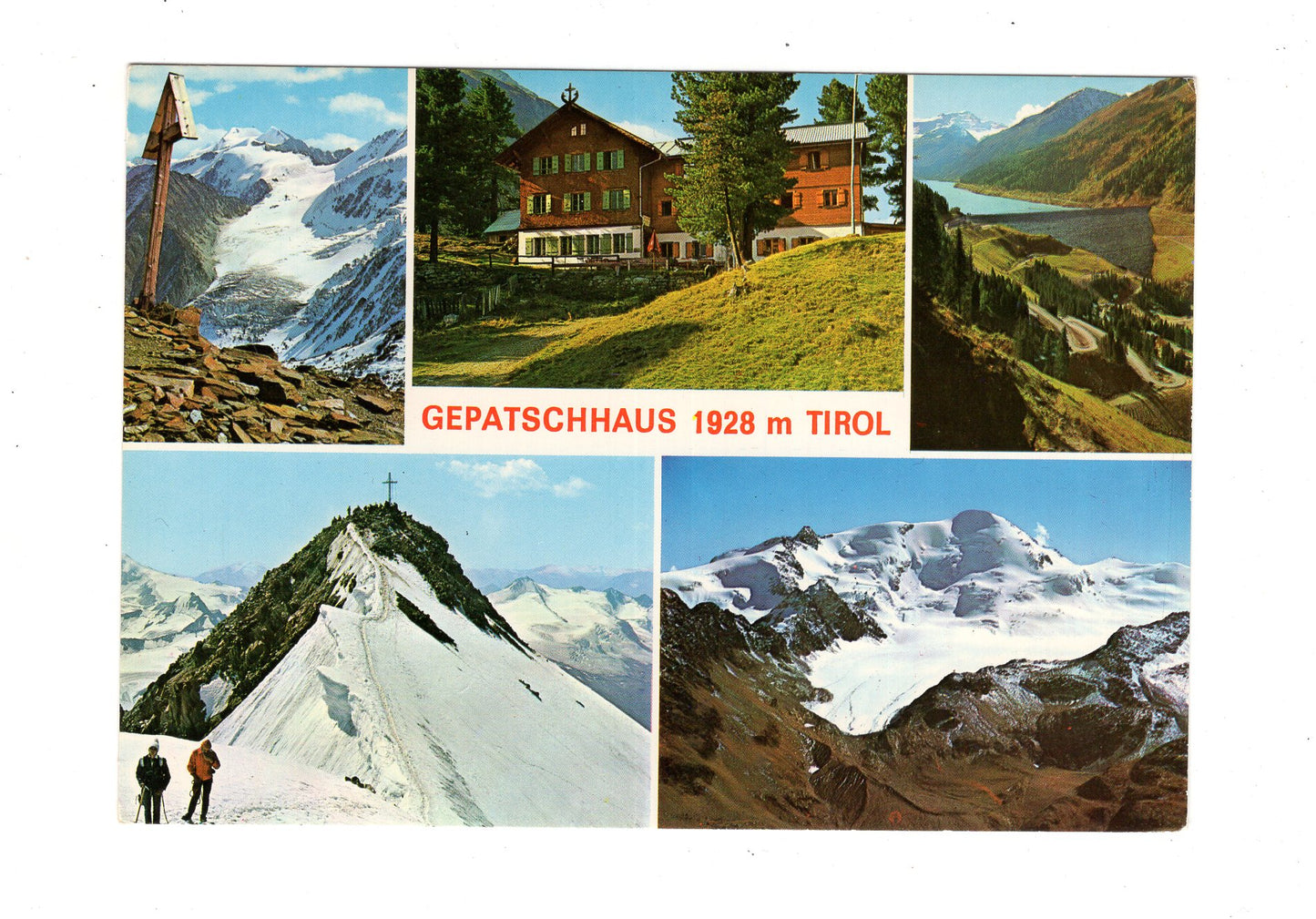 Ansichtskarte Gepatschhaus / Kaunertal / Tirol / Österreich