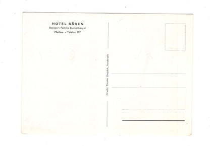 Ansichtskarte Hotel Bären / Mellau / Österreich