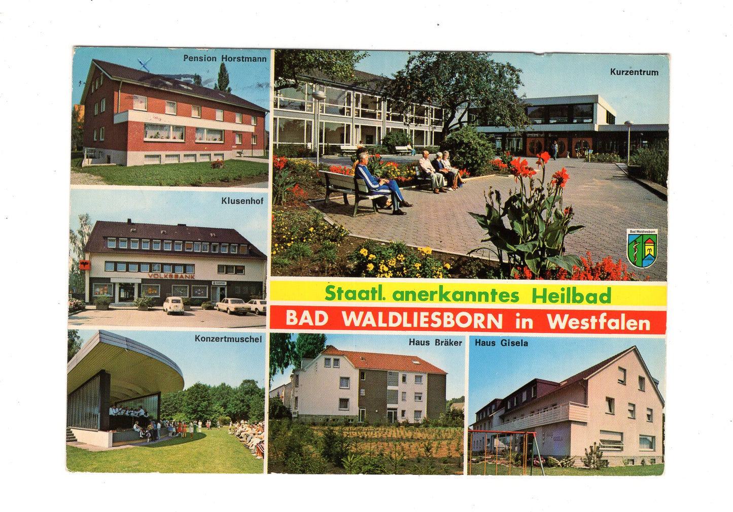 Ansichtskarte Bad Waldliesborn / Westfalen