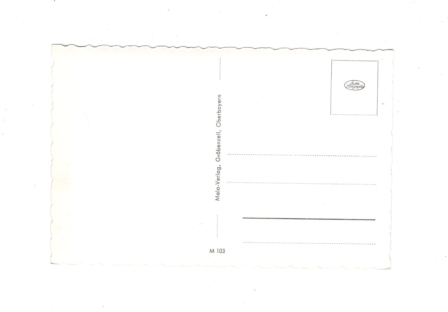 Ansichtskarte Schloss Herrenchiemsee