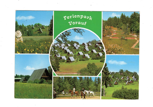 Ansichtskarte Ferienpark Vorauf / Siegsdorf / Oberbayern