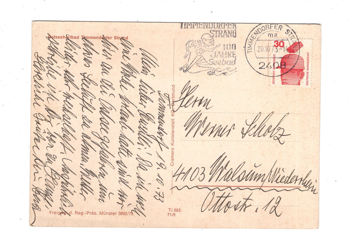 Ansichtskarte Ostseeheilbad Timmendorfer Strand / L1-69