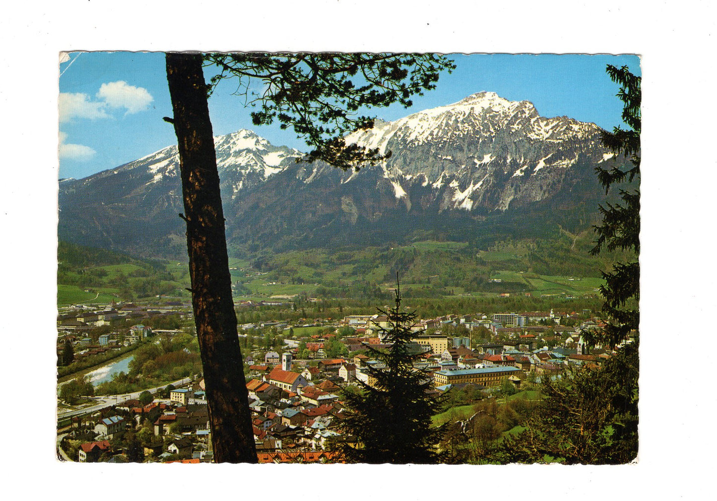 Ansichtskarte Bad Reichenhall mit Zwiesel und Hochstaufen