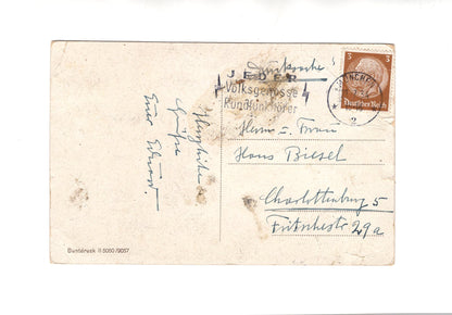 Ansichtskarte München / Blick von der Ludwigskirche - 1934