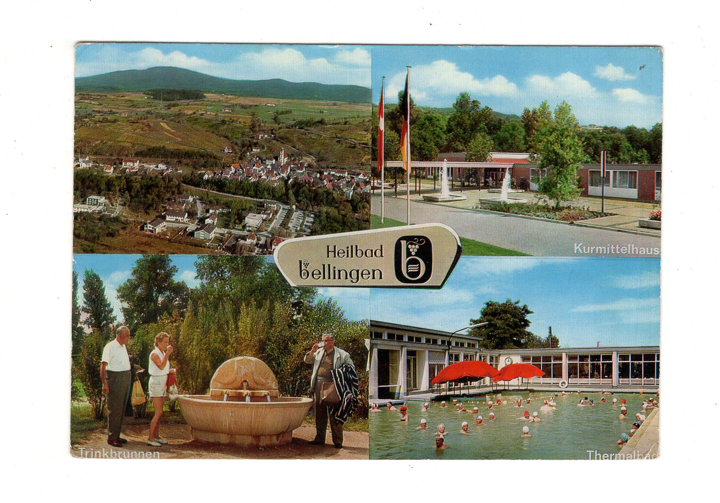 Ansichtskarte Bad Bellingen / Baden / Kurmittelhaus +++