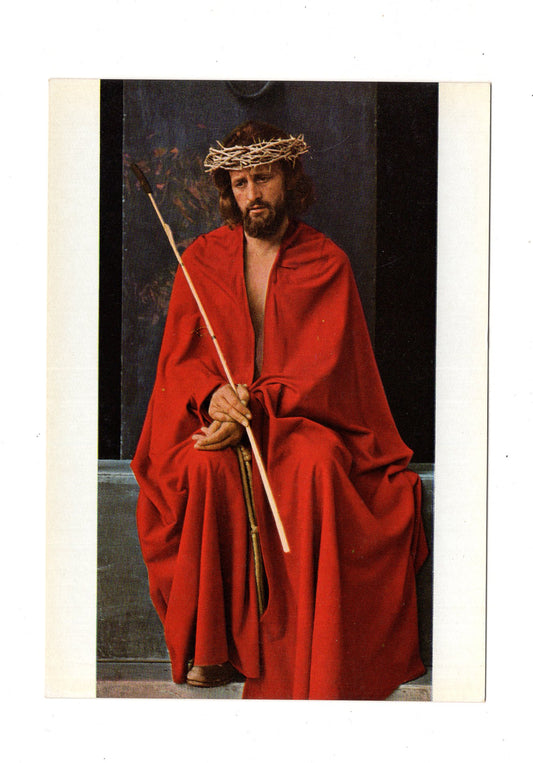 Ansichtskarte Passionsspiele Oberammergau 1960 / Ecce Homo / Anton Preisinger