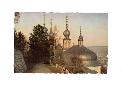 Ansichtskarte Würzburg / Herbststimmung am Käppele