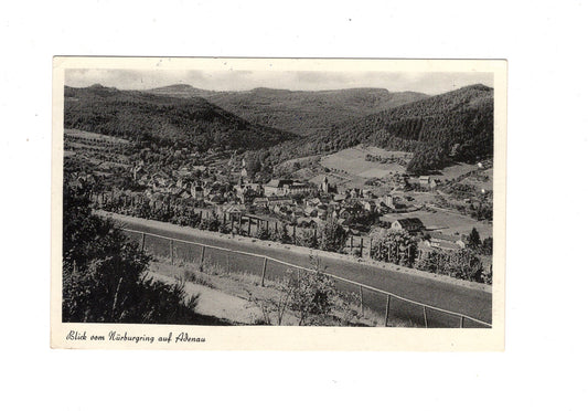 Ansichtskarte Blick vom Nürburgring auf Adenau  / I1-57