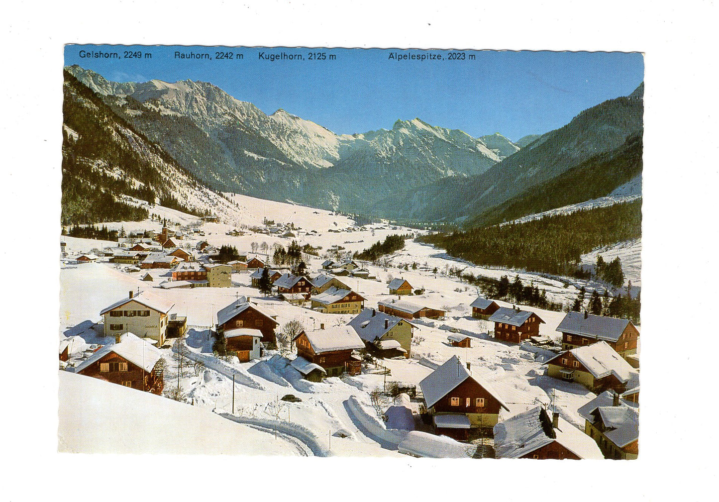 Ansichtskarte Hinterstein / Allgäu / H1-58