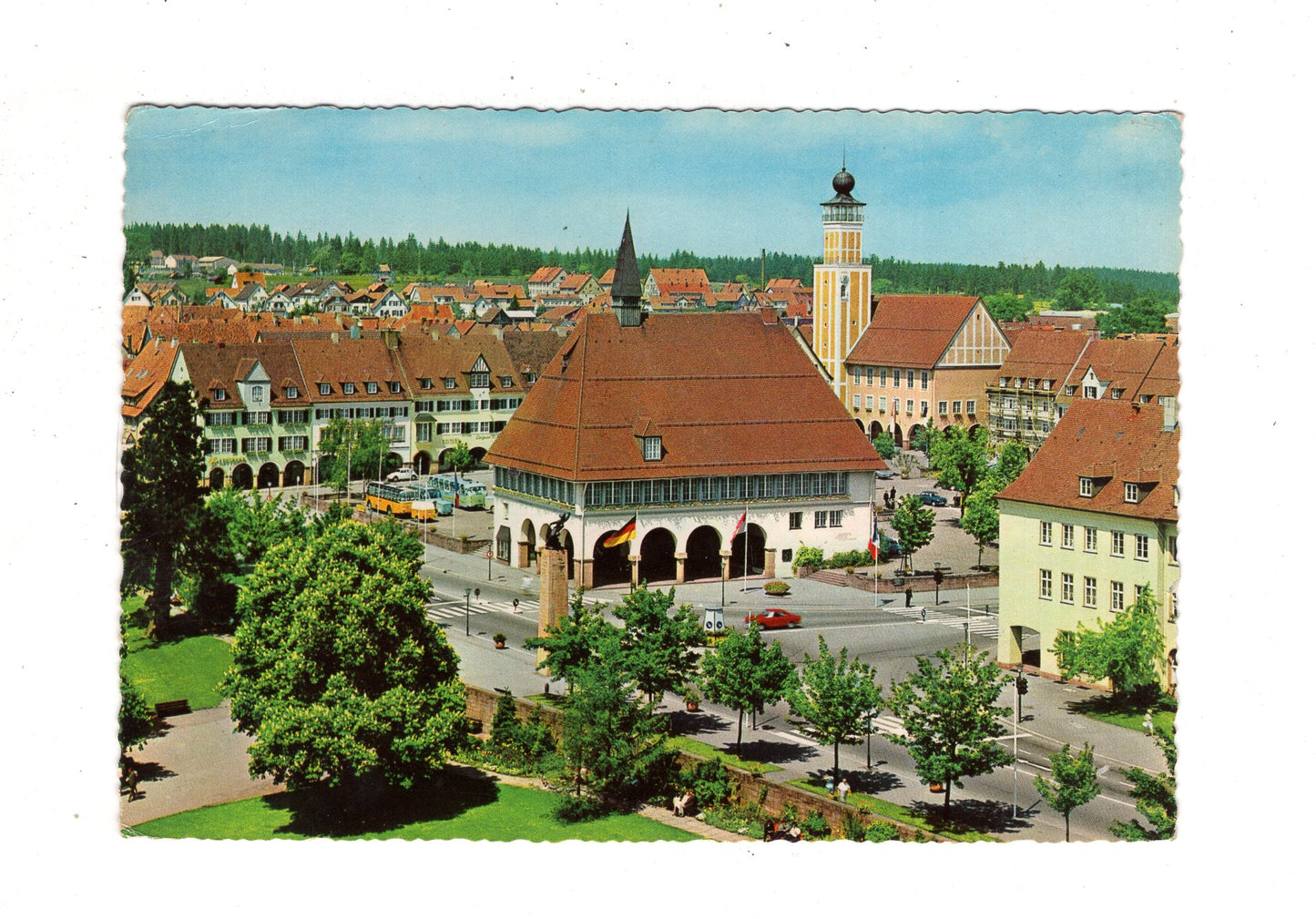 Ansichtskarte Freudenstadt im Schwarzwald / Stadthaus +++ / J1-69