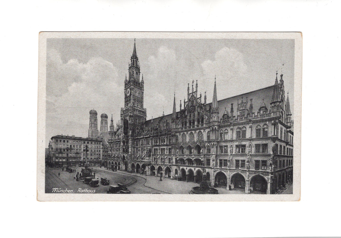 Ansichtskarte München / Rathaus