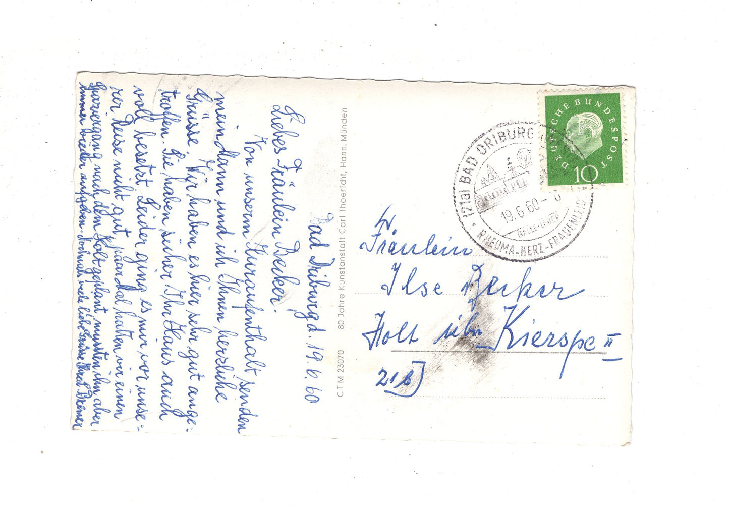 Ansichtskarte Bad Driburg am Teutoburger Wald / J1-53