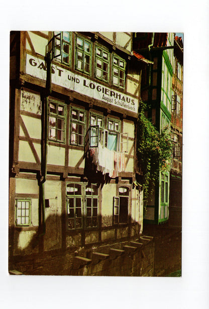 Ansichtskarte Alt-Hannover - Häuser an der Leine