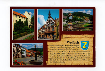 Ansichtskarte Wolfach im Schwarzwald