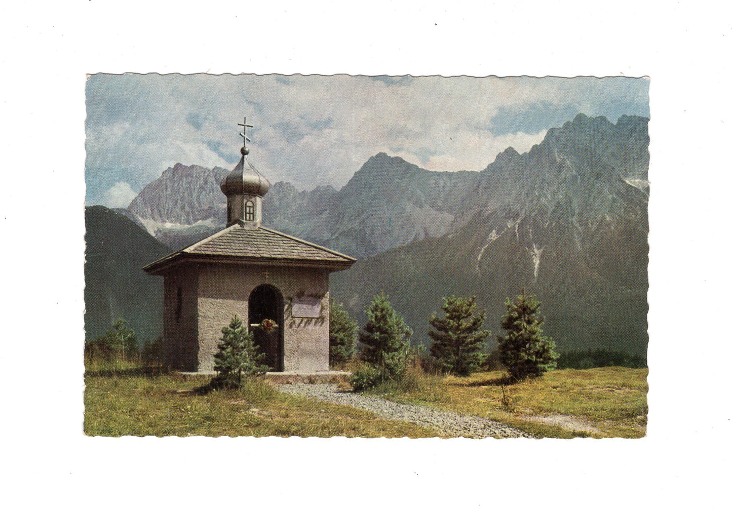 Ansichtskarte Mittenwald / Das Karwendelgebirge