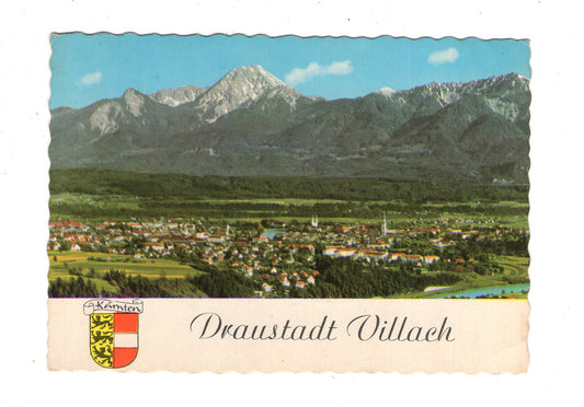 Ansichtskarte Draustadt Villach / Kärnten / Österreich / N1-68