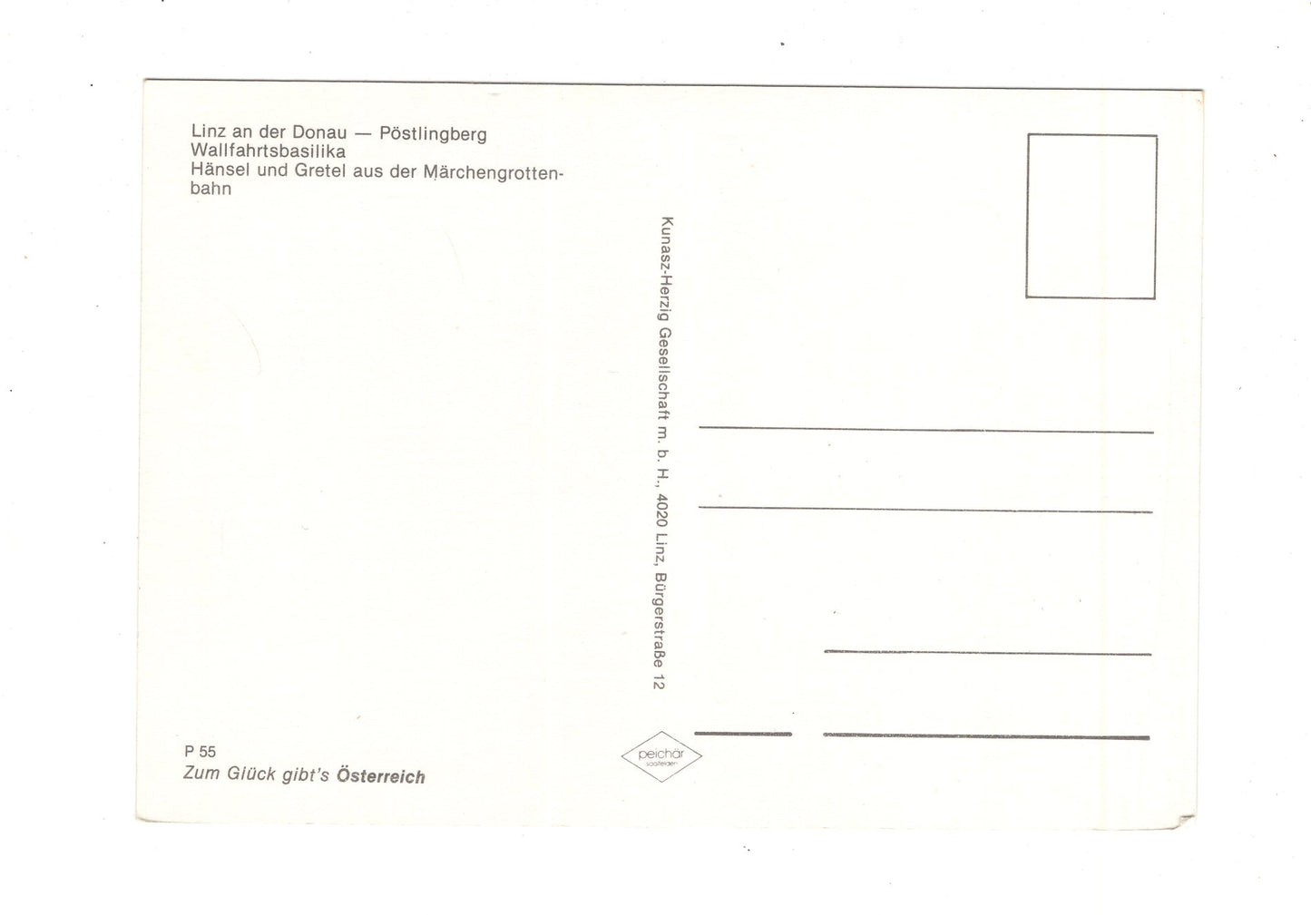 Ansichtskarte Linz - Pöstlingberg / Oberösterreich / Österreich