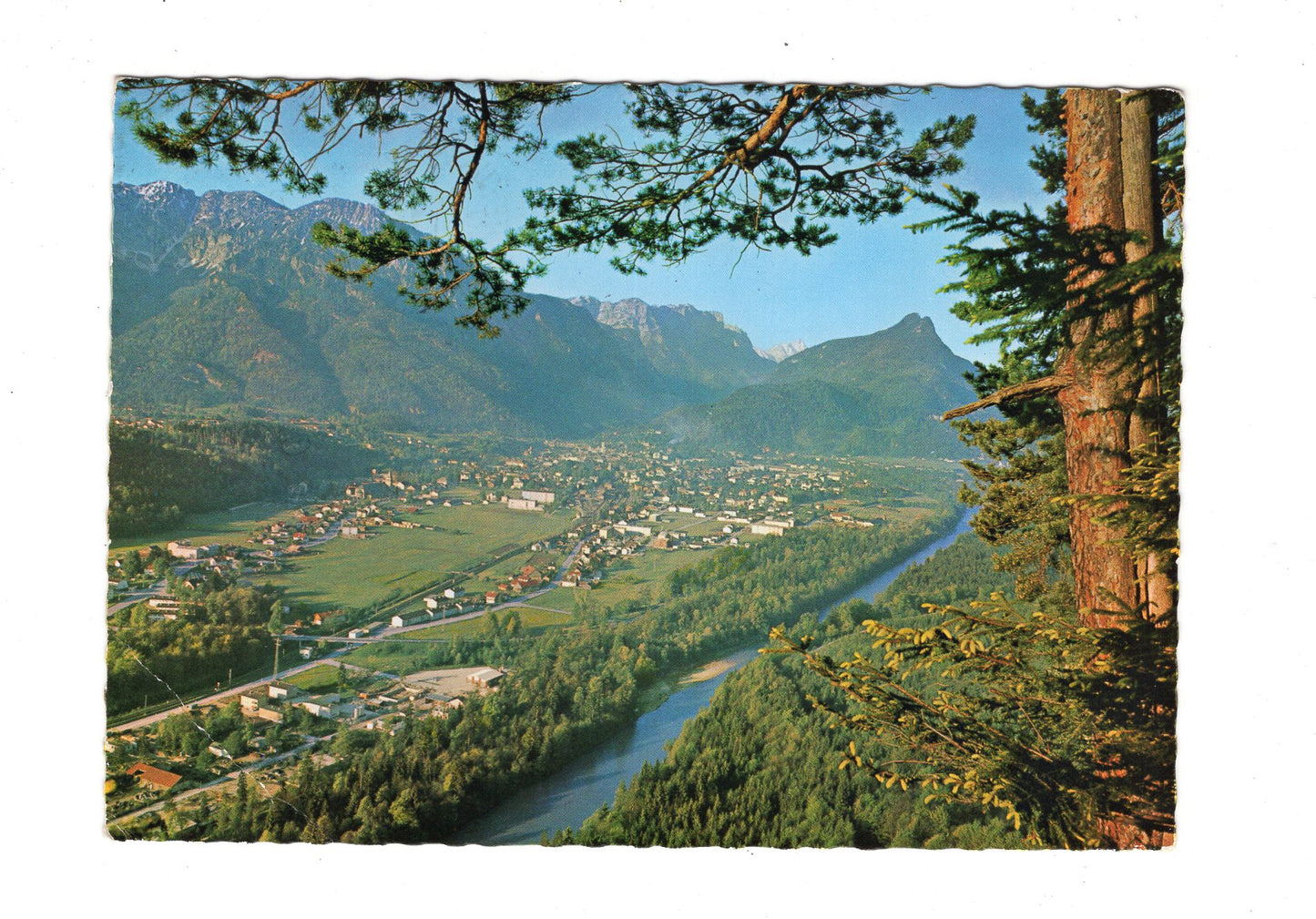 Ansichtskarte Bad Reichenhall mit Predigtstuhl +++