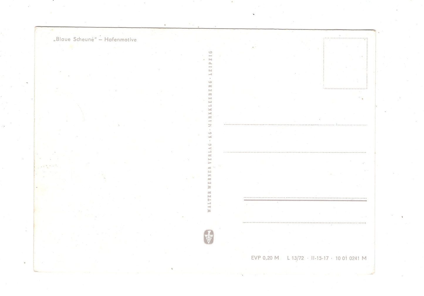 Ansichtskarte Insel Hiddensee / Vitte / L1-69