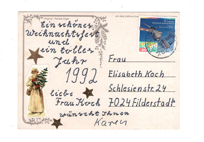 Ansichtskarte Feiertage / Frohe Weihnachten / K1-64