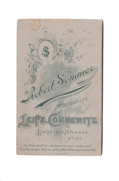 Fotografie Schönes Kinderbild / Baby - Leipzig-Connewitz 1890er