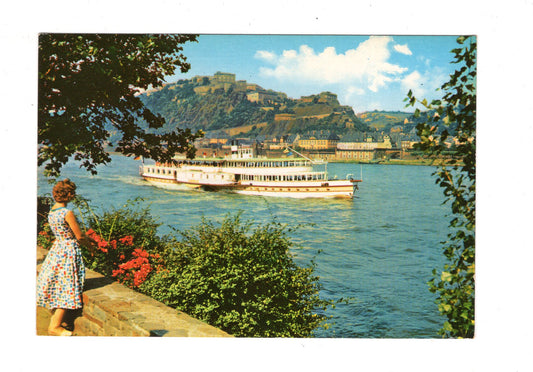 Ansichtskarte Koblenz am Rhein / Feste Ehrenbreitstein / G1-61