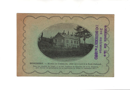 Ansichtskarte Donchery / Maison du Tisserand / Frankreich