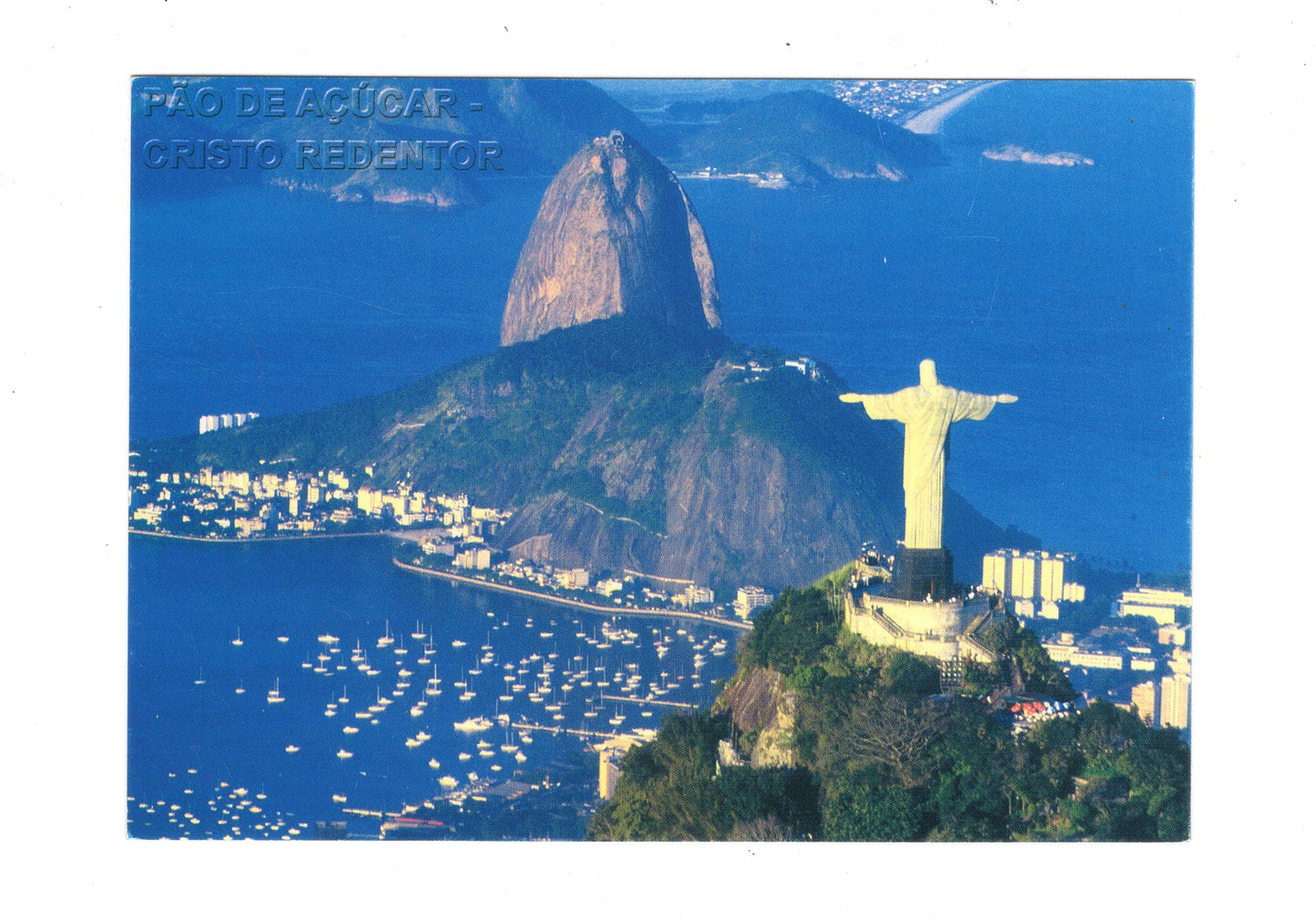Ansichtskarte Pao de Acucar / Cristo Redentor / Brasilien